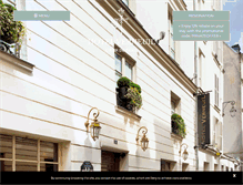 Tablet Screenshot of en.hotel-verneuil-saint-germain.com